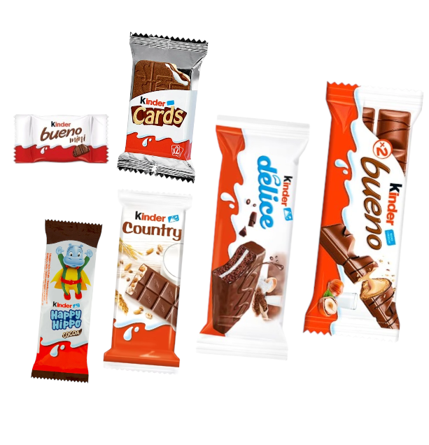 Zestaw Prezentowy Słodycze Kinder na Dzień Dziecka paczka upominek