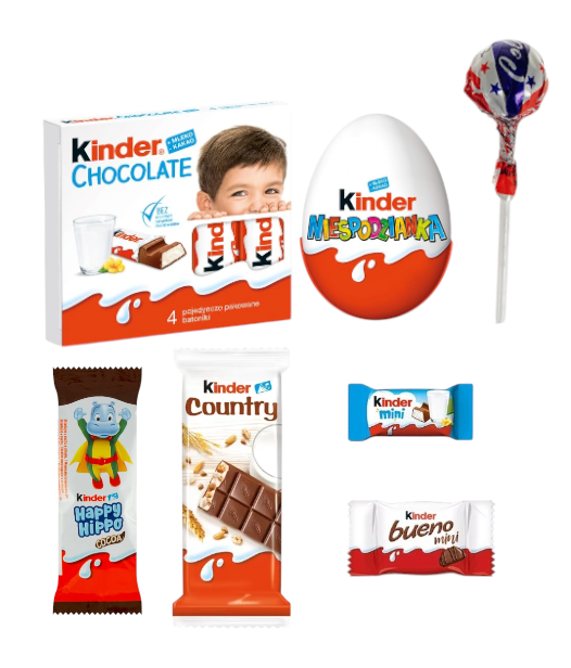 Słodycze Kinder Jajko na Dzień Dziecka Prezent