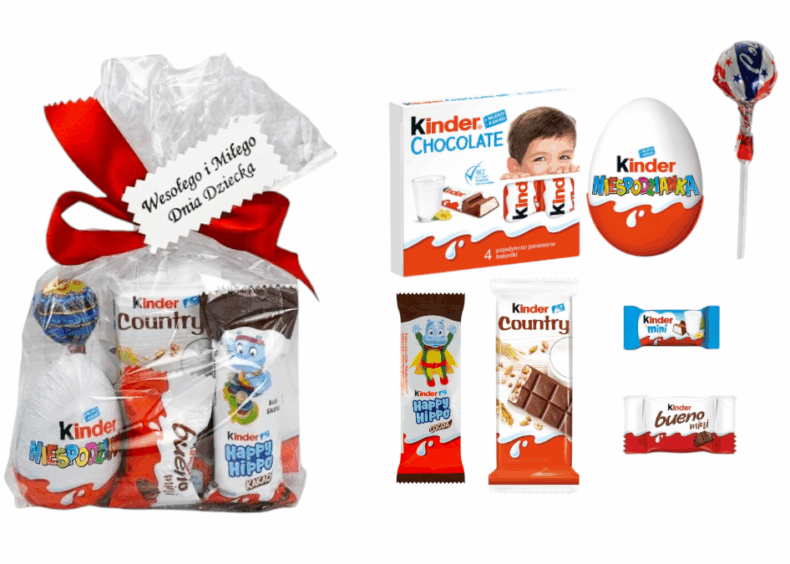 Słodycze Kinder Jajko na Dzień Dziecka Prezent