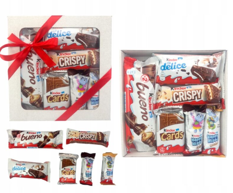 Kinder Słodyczy Zestaw Dla Dzieci Dzień Dziecka Prezent Słodycze pudełko