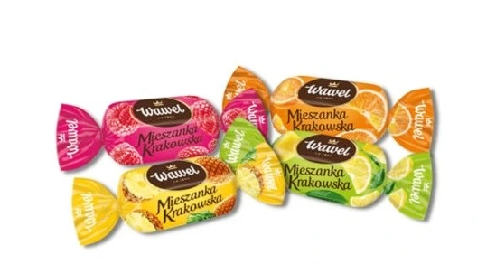 Mieszanka Krakowska Cukierki Galaretka Wawel 245g
