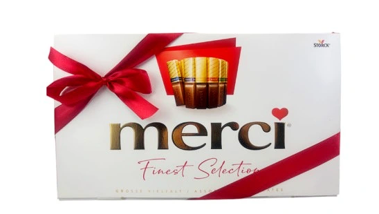 Bombonierka Merci 400g Storck Prezent Upominek