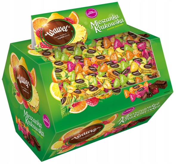 Cukierki Galaretka Mieszanka Krakowska Wawel 1kg dla dzieci Wielkanoc