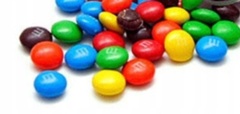 Cukierki M&M'S czekoladowe draże z Niemiec 800g dzień dziecka dla dzieci