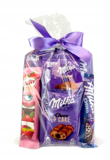 Milka słodycze dla dzieci Prezent dzieci Mikołaj ŚWIĘTA Upominek CZEKOLADA