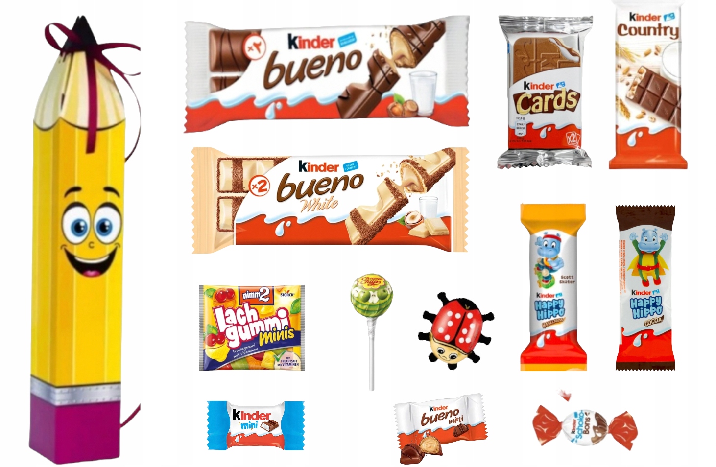 Tyta róg Kinder pierwszoklasisty ołówek obfitości przedszkolaka pasowanie