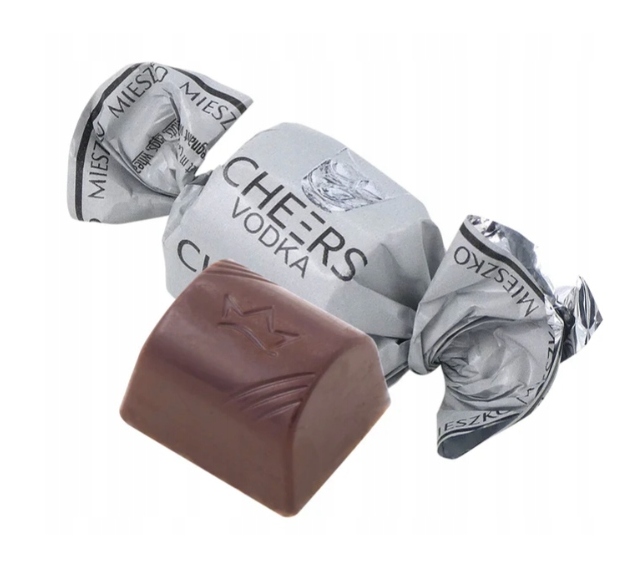 Mieszko Likwory Wódka Vodka Bombonierka Pralinki dzień ojca urodziny prezent 180g