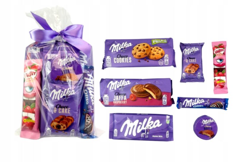 Milka słodycze dla dzieci Prezent dzieci Mikołaj ŚWIĘTA Upominek CZEKOLADA