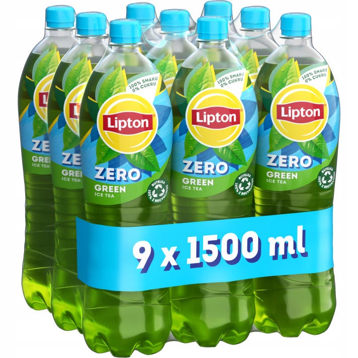 Lipton Ice Tea Green Tea Bez Cukru 1,5lx9sztuk