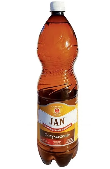 Woda Lecznicza Oczyszczenie JAN Naturalna Na Nerki 6x1,5L KRYNICA ZDRÓJ