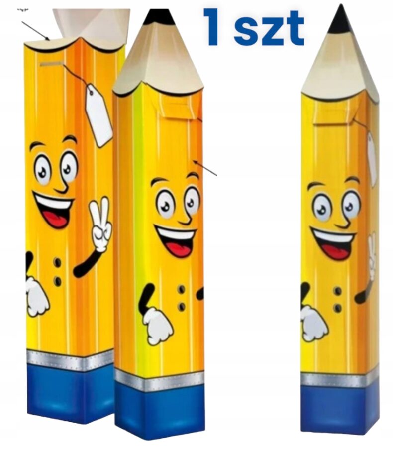 Tyta Róg obfitości Ołówek Pasowanie XXL Dla dzieci zakończenie koniec