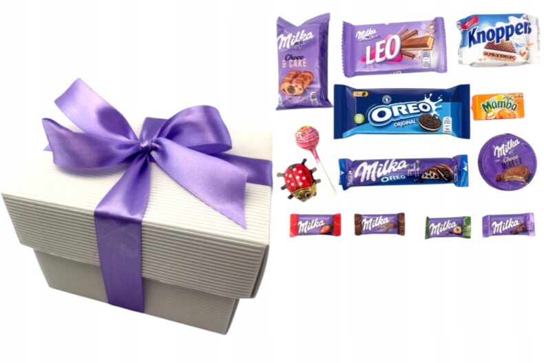 Milka słodycze dla dzieci na prezent paczka zestaw Mikołaj święta