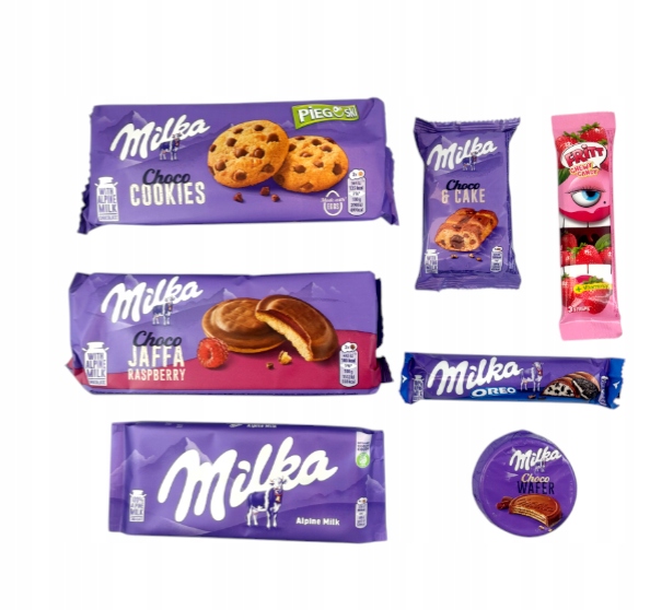 Milka słodycze dla dzieci Prezent dzieci Mikołaj ŚWIĘTA Upominek CZEKOLADA