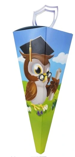 Tyta dla dzieci słodycze na rozpoczęcie roku szkolnego 37 cm ucznia przedszkolaka
