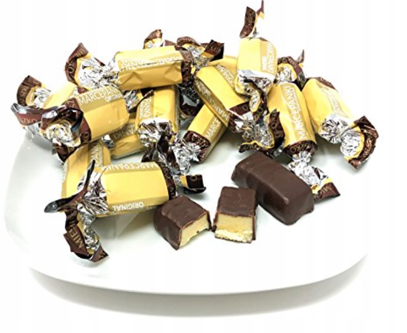 Mieszko Marcepanki Czekoladki z marcepanem 300g cukierki Marcepanowe