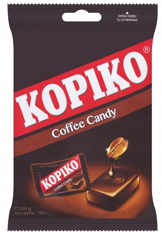 Kopiko Coffee Candy Cukierki o smaku Kawy Kawowe Kawa Na Prezent 100g