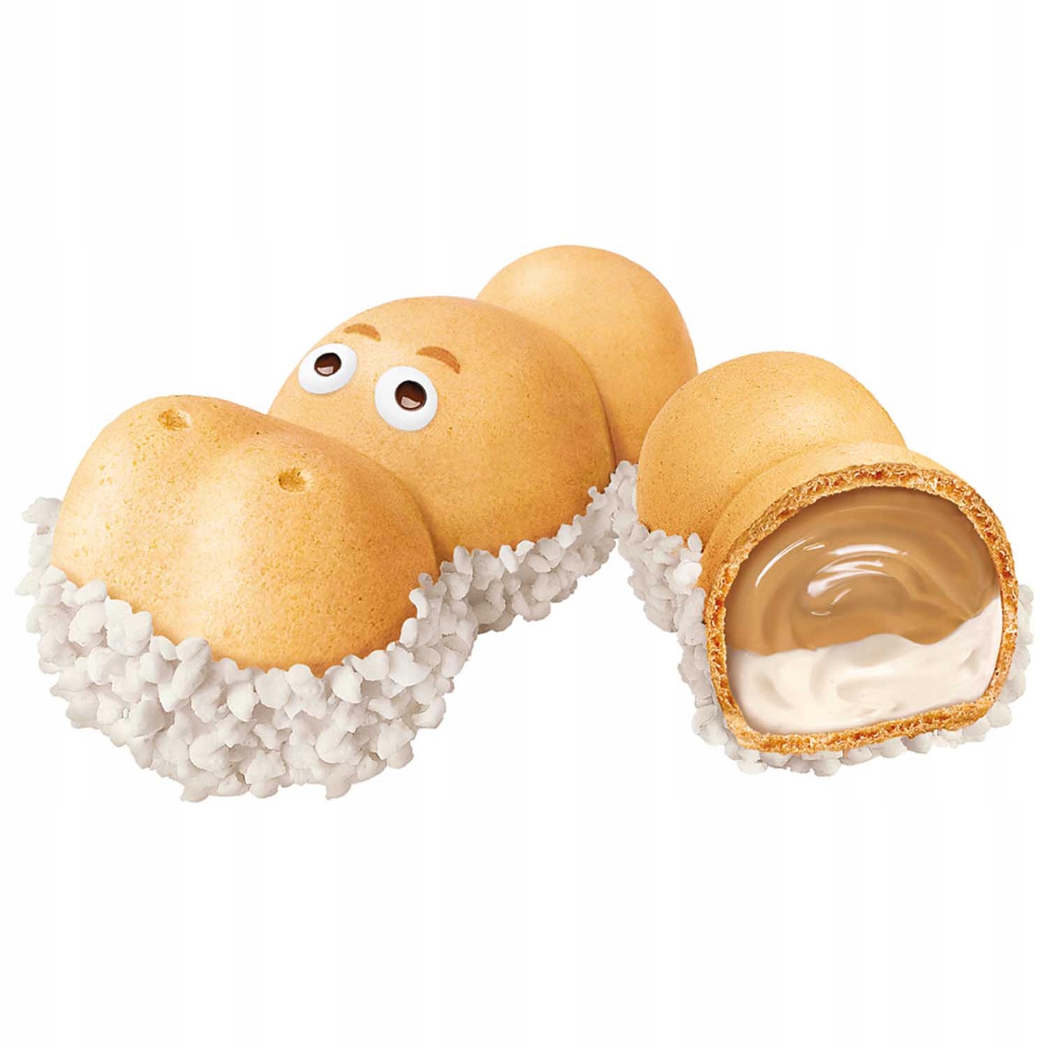 Batoniki Kinder Happy Hippo Orzechowe 5x20,7g DE Hipcie baton wafel dzieci MIKOŁAJ PACZKA