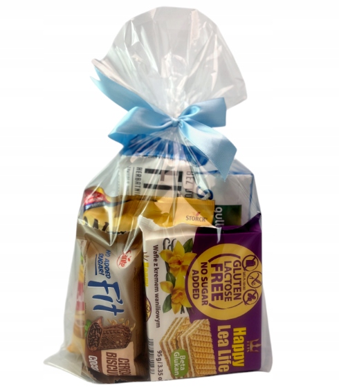 Zestaw słodyczy Bez Cukru Karmelki Cukierki cukrzyków ciastka diabetyków