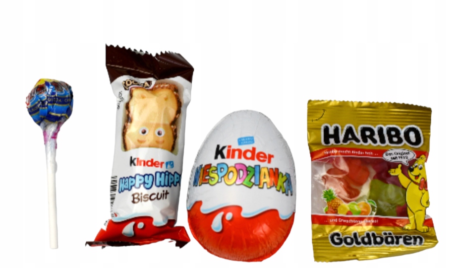 Zestaw prezentowy Kinder dla dzieci dzień chłopaka paczka upominek prezent