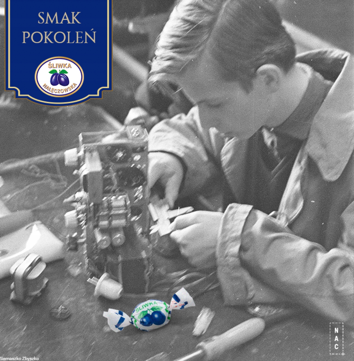 Śliwka Nałęczowska Solidarność 1 kg śliwki cukierki na Święta Mikołaj