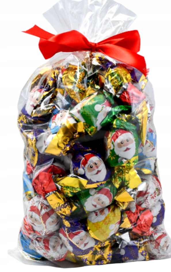 Cukierki Mieszanka na choinkę Praliny Święta Mikołaj 1 kg Świąteczne Baron mikołajaki
