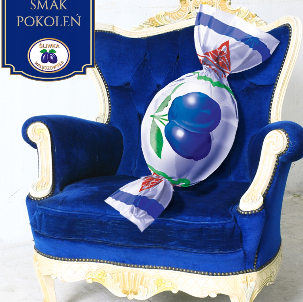 Śliwka Nałęczowska w Czekoladzie Solidarność 1kg święta Mikołaj cukierki