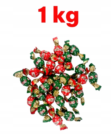 Vobro Cukierki Pralinki Na Choinkę dla dzieci Prezent Święta Mikołaja 1kg