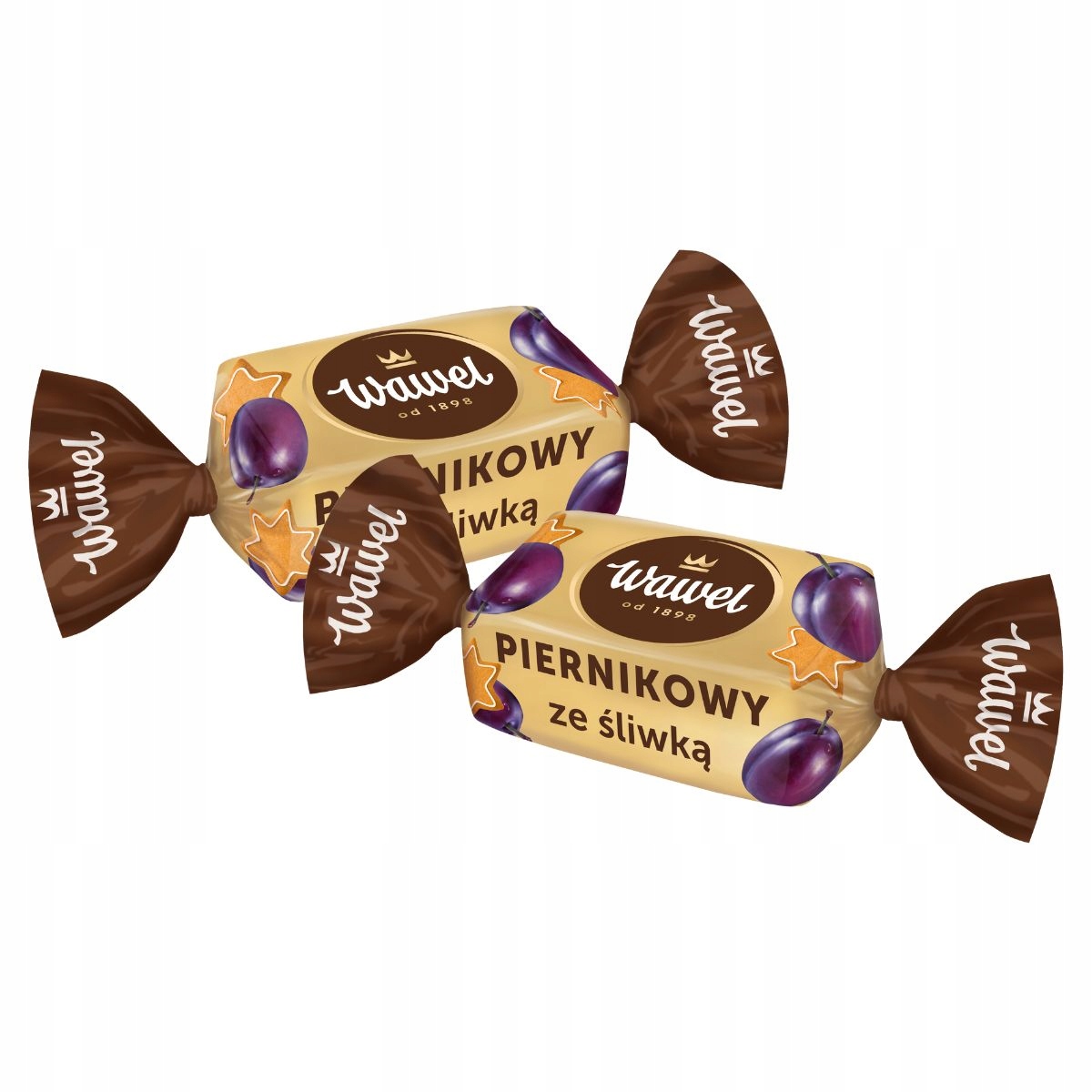 Wawel Cukierki Piernikowe ze Śliwką Piernik na Choinkę Mikołaj Święta 1kg świąteczne