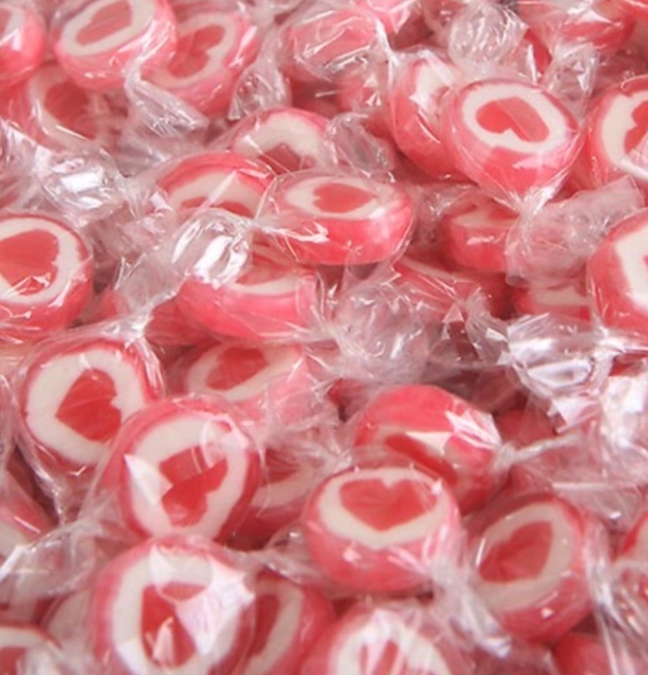 Cukierki serduszka karmelki Liwocz 1kg landrynki Love Candies owocowe