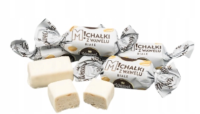 Cukierki Michałki Białe Wawel W Czekoladzie Z Orzechami Orzech Prezent 500g święta Mikołaja