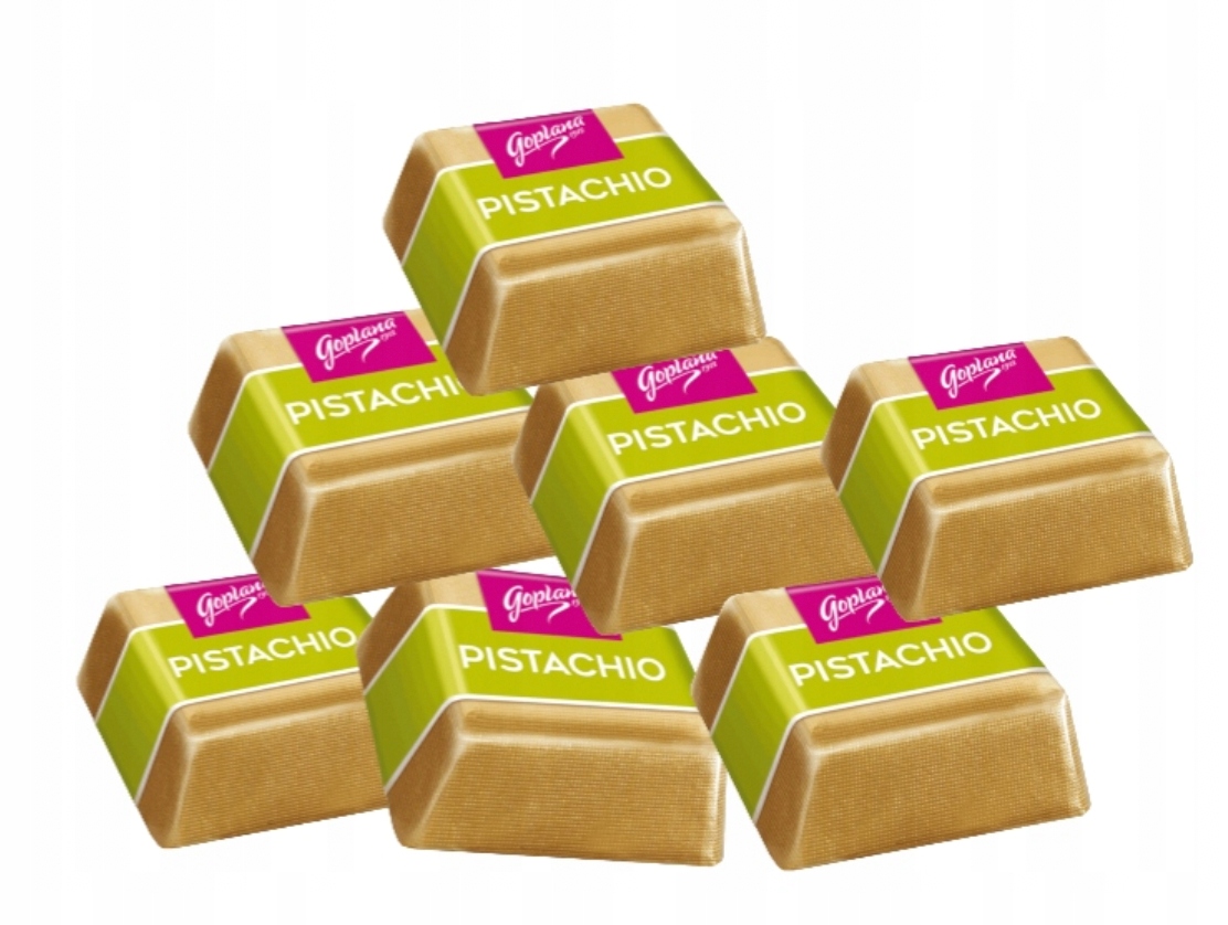 Cukierki czekoladki 300g pistacja święta Mikołaj Goplana SOLIDARNOŚĆ
