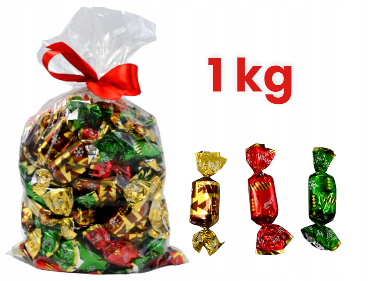 Wawel Mieszanka Choinkowa Cukierki Na Choinkę Mikołaj Święta 1 kg galaretki