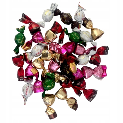 Vobro Cukierki Praliny Orzechowe Brownie Święta Wiśnia 1kg prezent