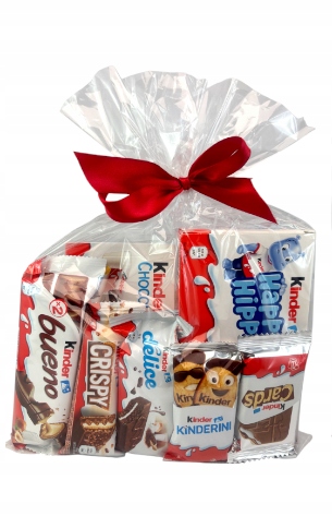 Zestaw słodycze Kinder dzieci paczka świąteczna Mikołaja choinkę PREZENT