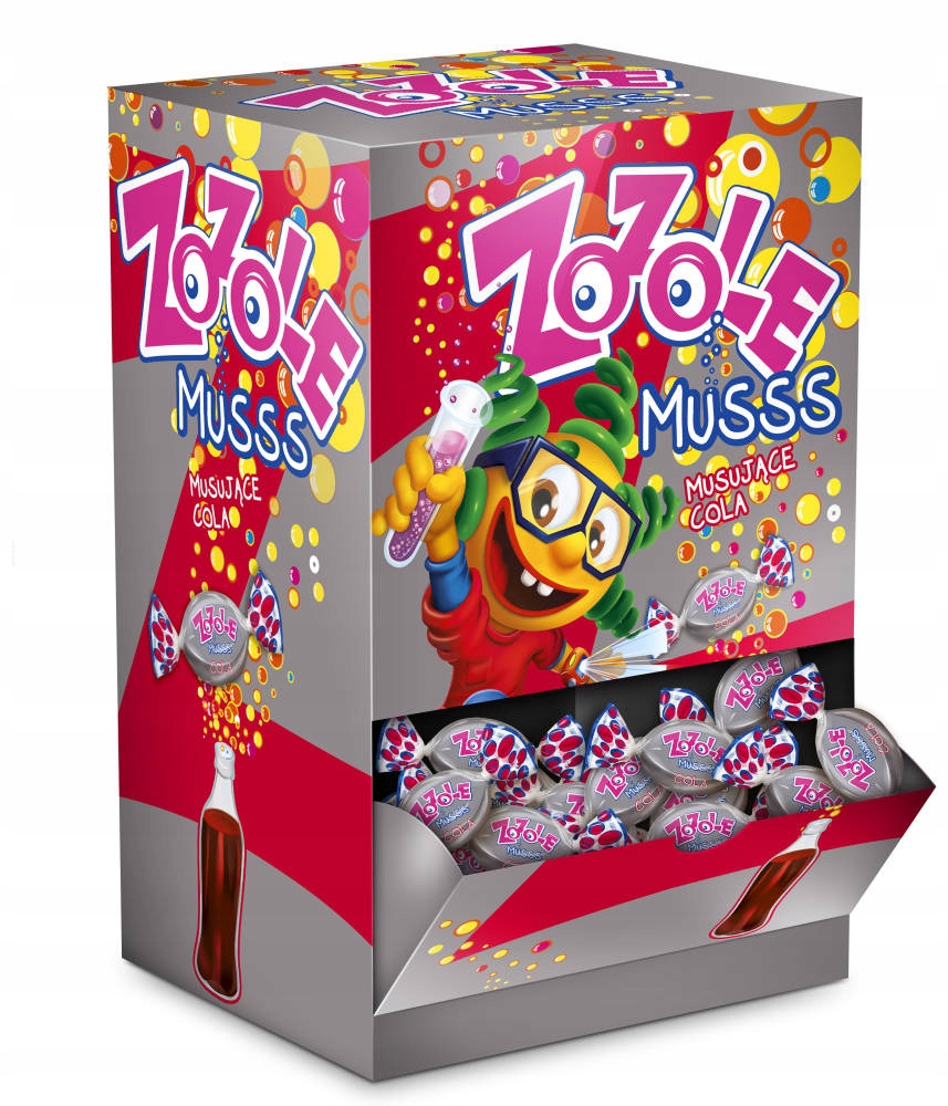 Halloween Zozole Cukierki Musujące dzieci Mieszko 1kg kwaśne urodziny święta