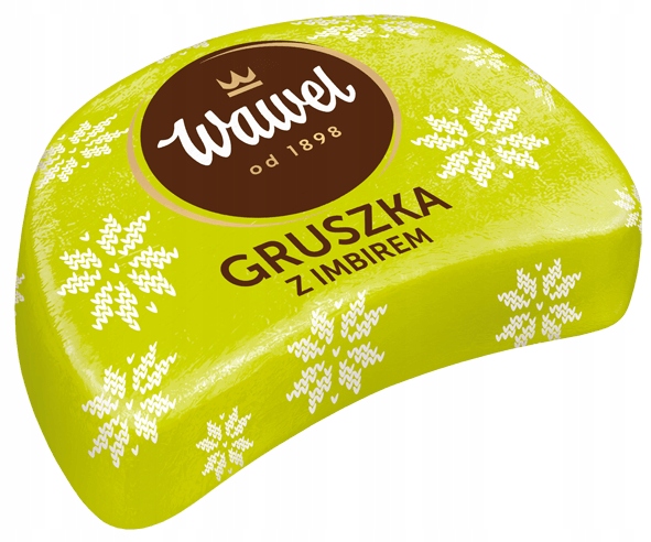 Wawel Pralinki Czekoladki Gruszka z Imbirem Imbir Na Święta Prezent 1kg