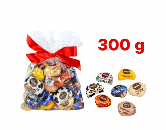 Wawel Kasztanki malaga Mikołaja święta Czekoladki Cukierki Tiramisu 300g urodziny