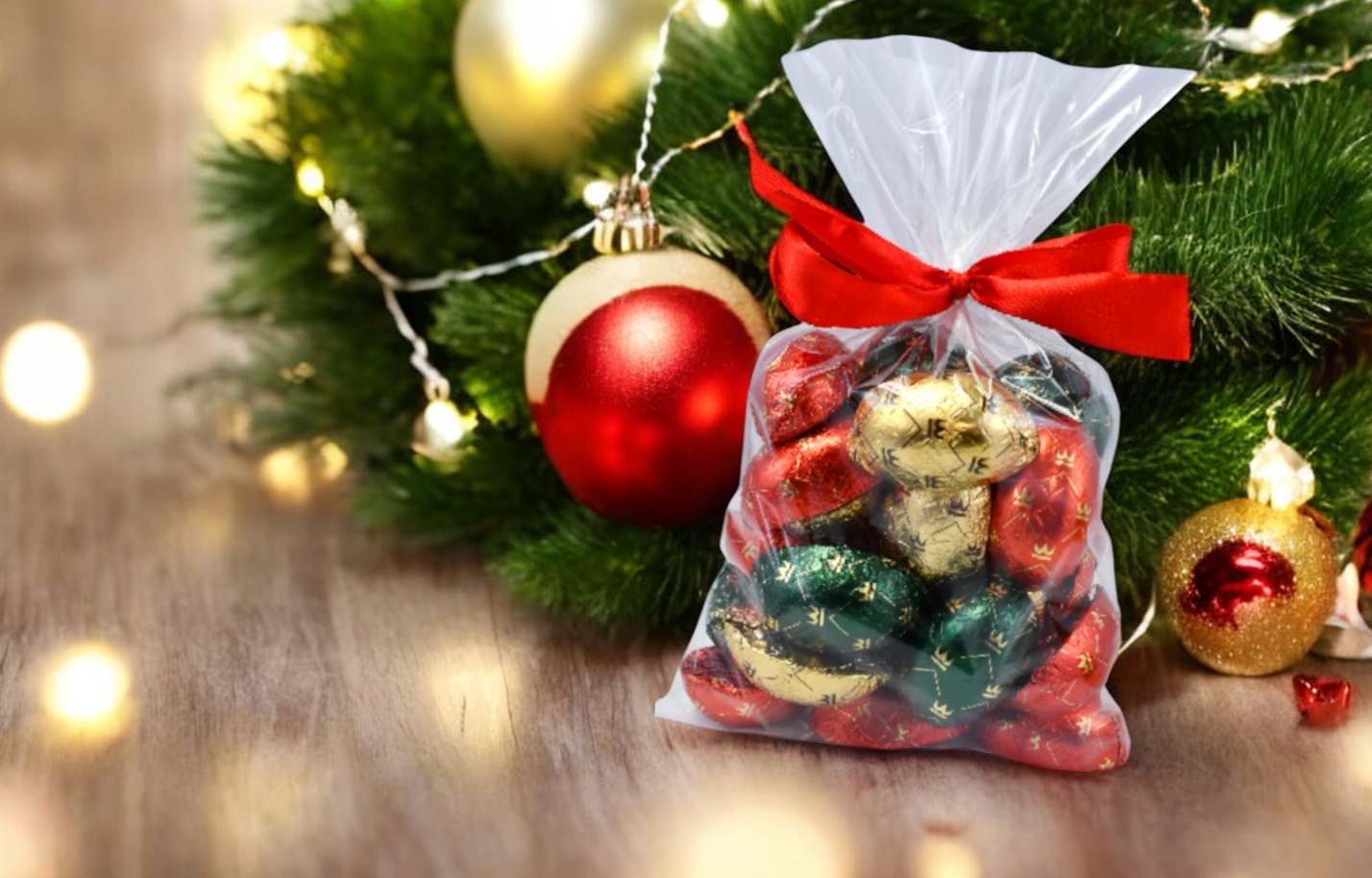 Wawel Czekoladki CHOCO Cukierki na choinkę Mix Mikołaj Święta 0,5 kg