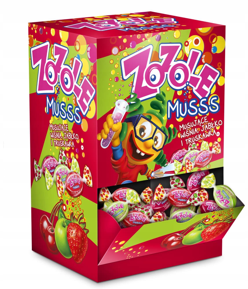 Halloween Zozole Cukierki Musujące dzieci Mieszko 1kg kwaśne urodziny święta