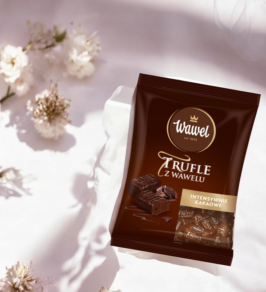 Wawel Cukierki Trufle Rumowe Kakaowe W Czekoladzie Czekolada Trufla 1kg