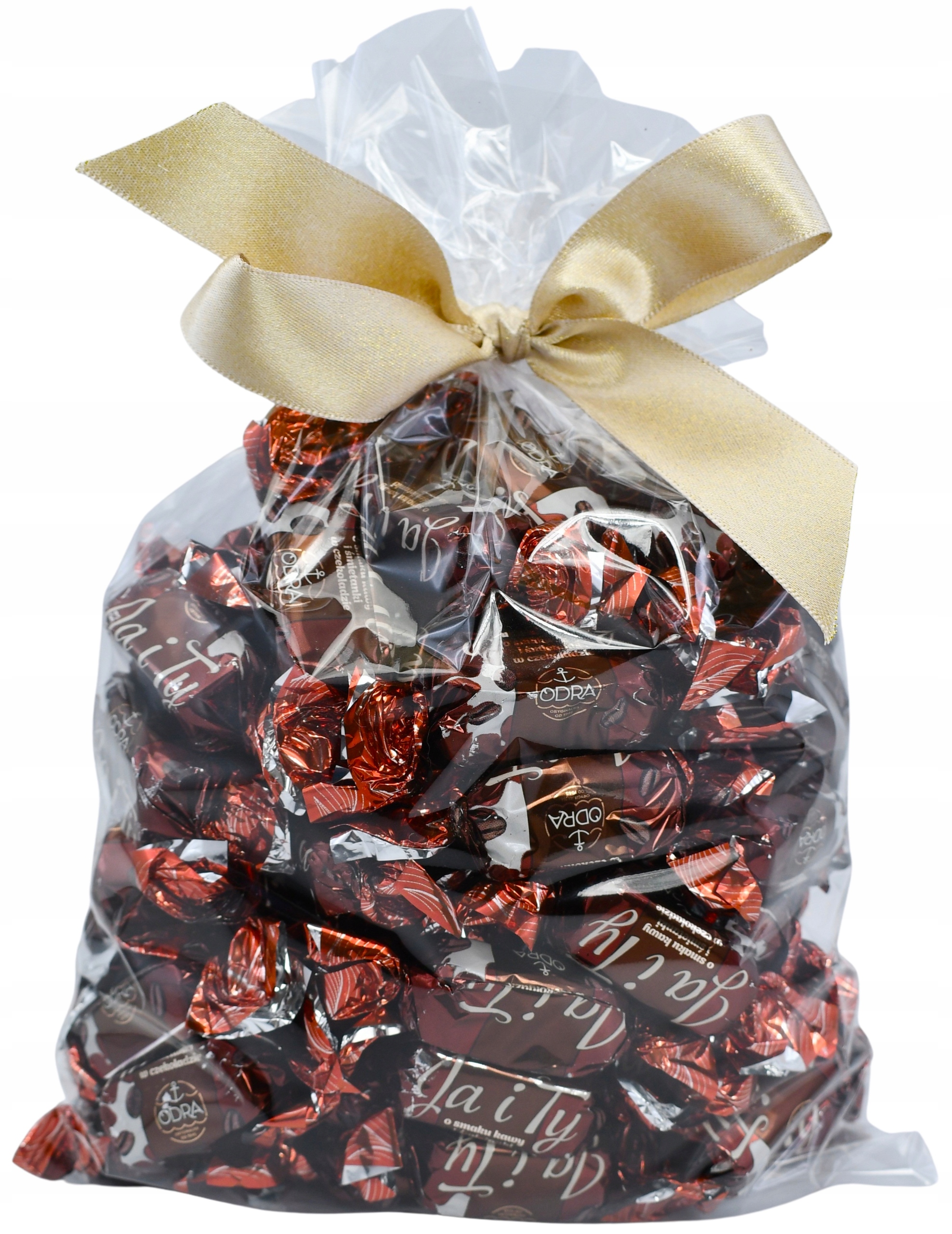 Cukierki Ja i Ty Odra Kawowo Śmietankowe 300g czekoladzie urodziny paczka święta