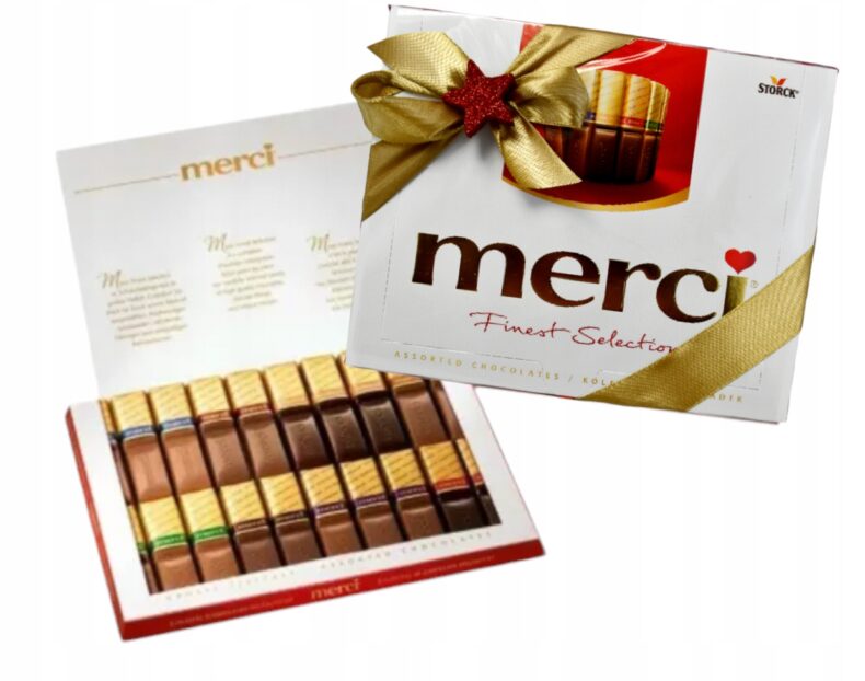 Storck Merci 250g Bombonierka Prezent Święta Mikołaj MIKOŁAJKI POD choinkę