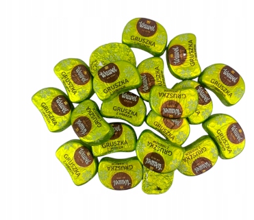 Wawel pomadki gruszka imbirem czekoladki świąteczne cukierki 500g Mikołaja