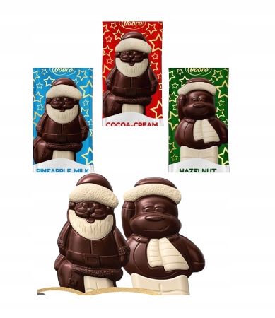 Vobro Czekoladki Figurki Mikołaj Świąteczne prezent Święta choinkę 1kg