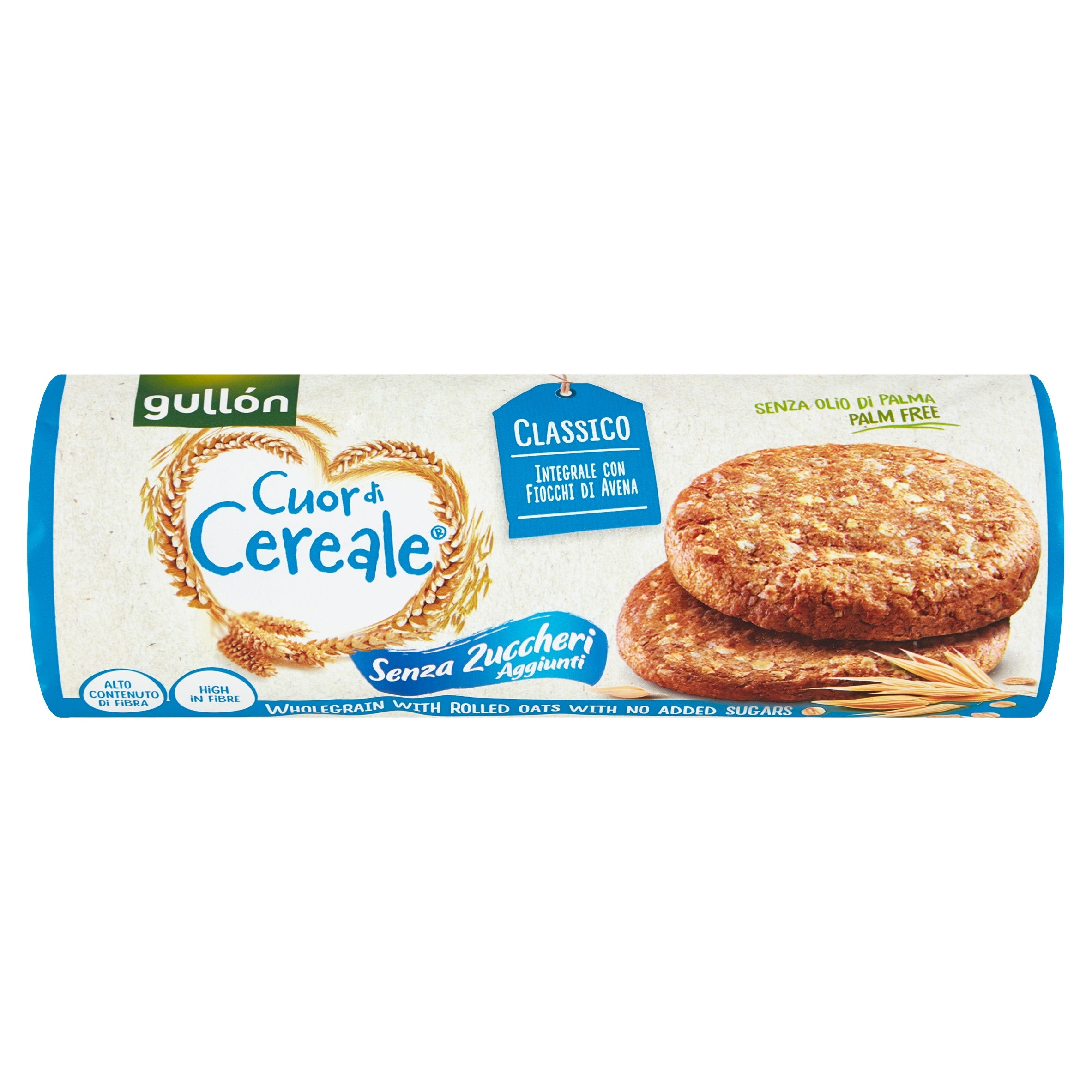Gullon Ciastka Pełnoziarniste Zbożowe Bez Cukru Ciasteczka Wegańskie 280g