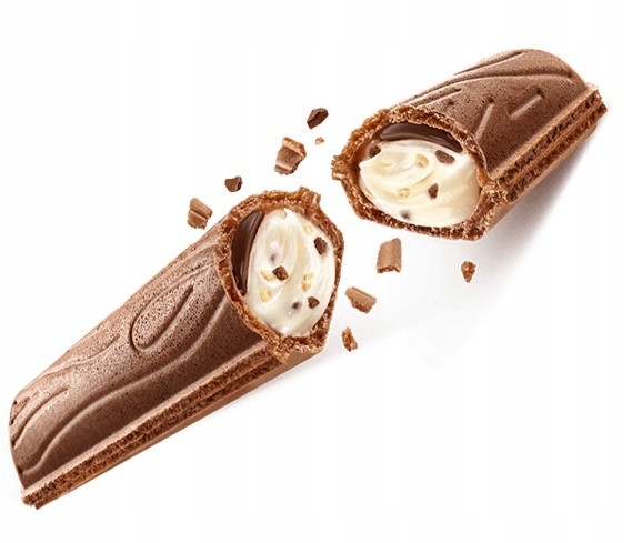 Kinder Tronky Batoniki Mleczna czekolada z nadzieniem Wafelek Wafelki 18gx5 dzieci Mikołaja