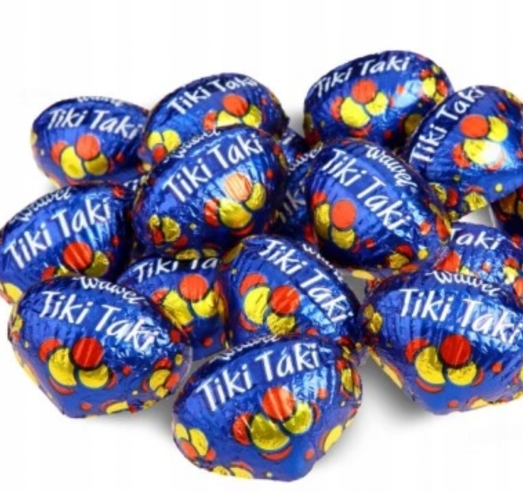 Czekoladki Kokosowe Tiki Taki Wawel 1kg cukierki prezent pomadki Mikołaj