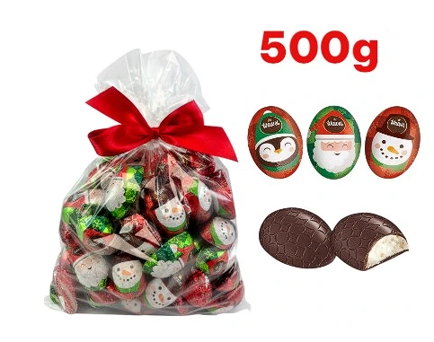 Wawel Czekoladki z Herbatnikami na choinkę Cukierki Mikołaj Święta 0.5 kg