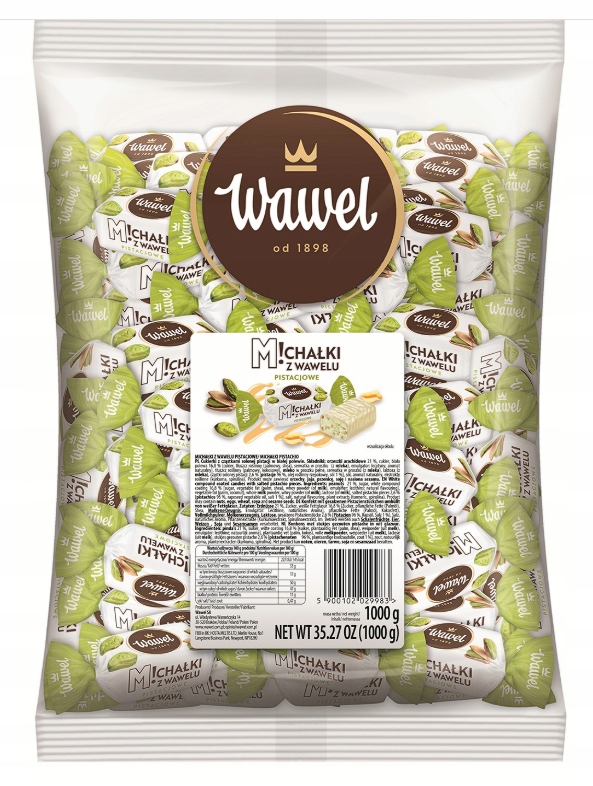 Wawel Cukierki Michałki Białe Kokos święta Mikołaj choinkę 1kg MIX Trufle