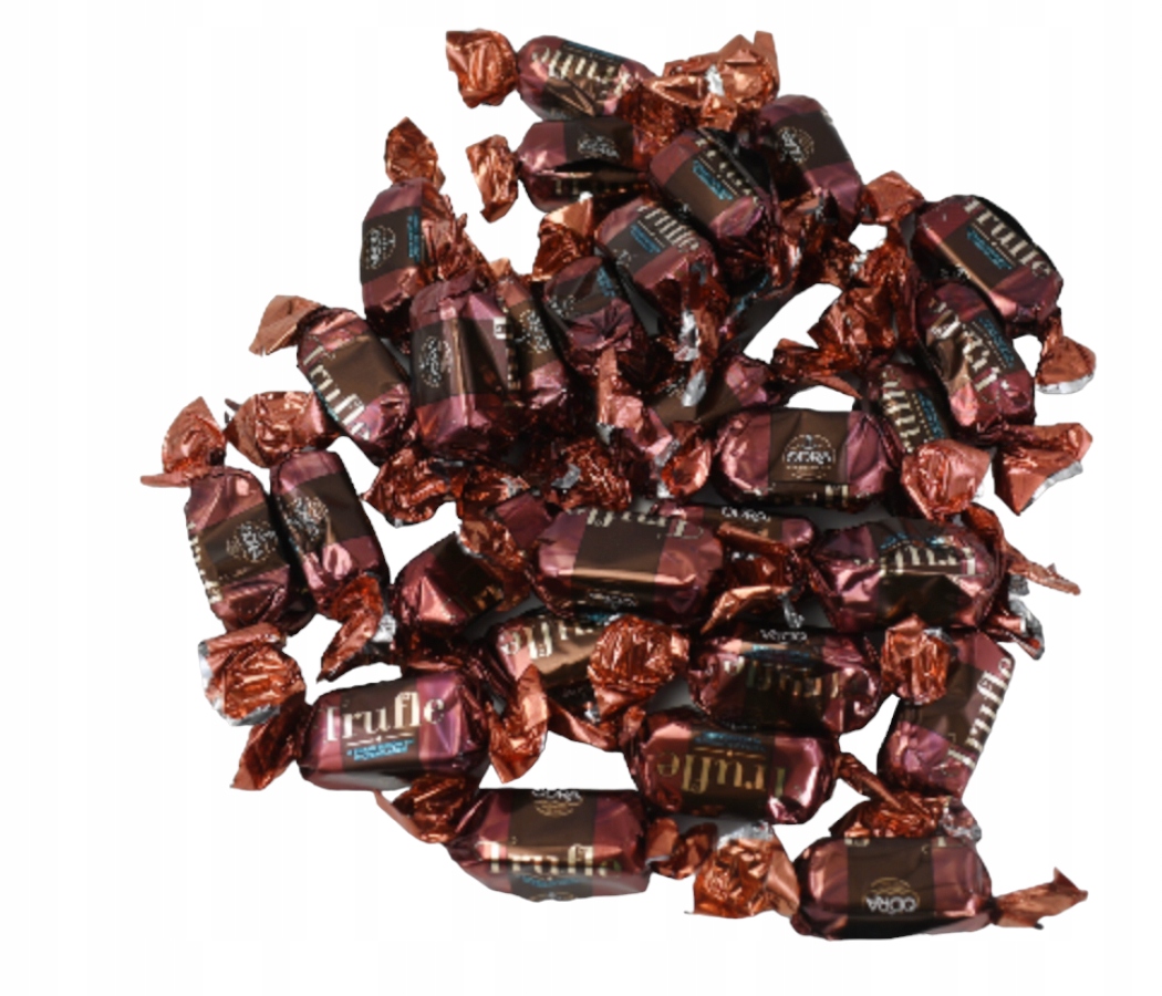 Odra Cukierki Trufle W Czekoladzie Czekoladowe Prezent 0,5 kg 500 g trufla